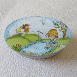 Hand Painted Wooden Jewelry Box
